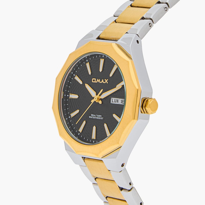 OMAX Gold and Silver Analog Wrist Watch for Women - Image 4